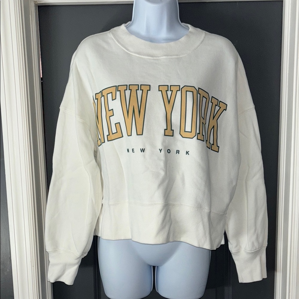 New York crewneck sweatshirt